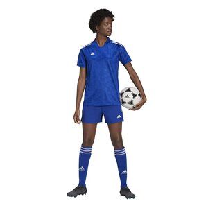 adidas Women's Condivo 21 Shorts, Team Royal Blue/White, Small